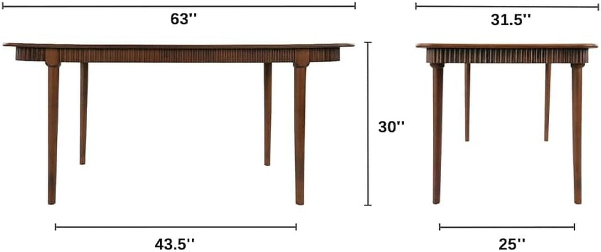 The Belmont Table - 63 Inch