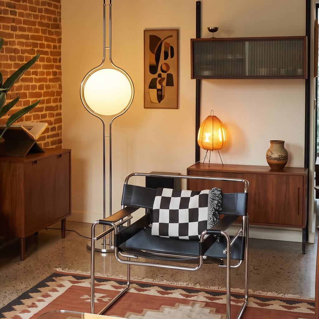 Henri Delord Floor-to-Ceiling Lamp