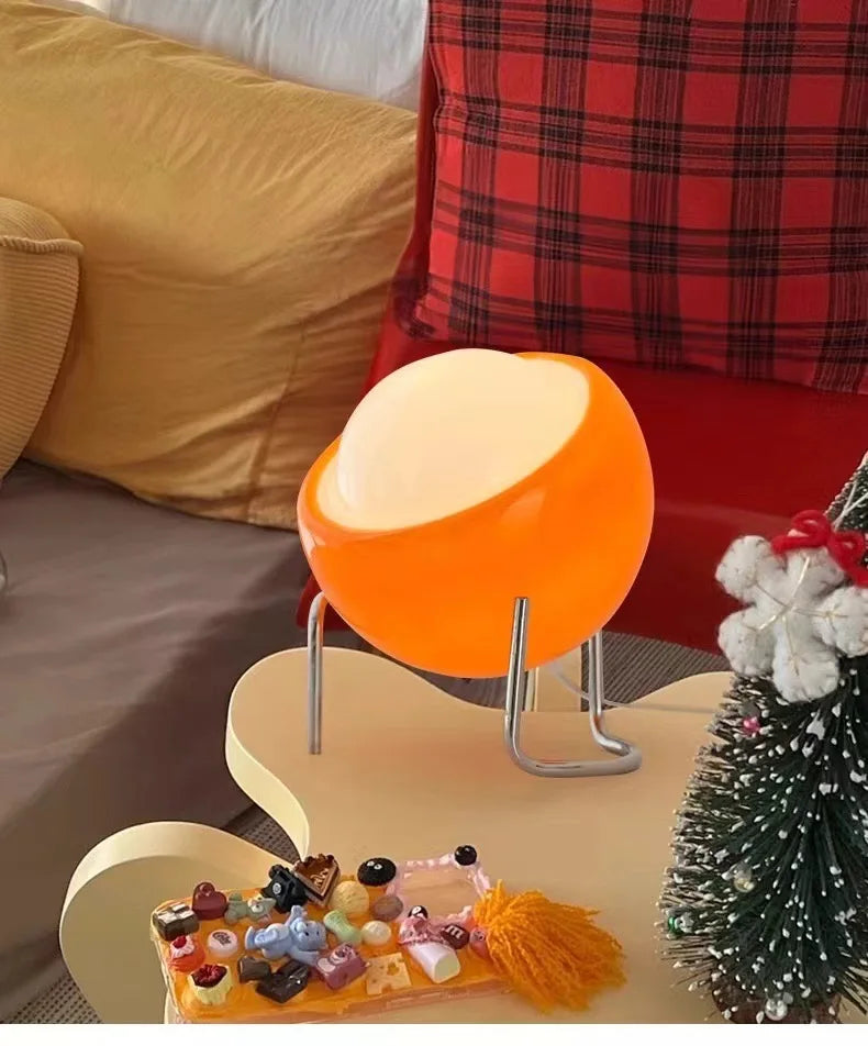 Sputnik Bi-Color Glass Globe Table Lamp