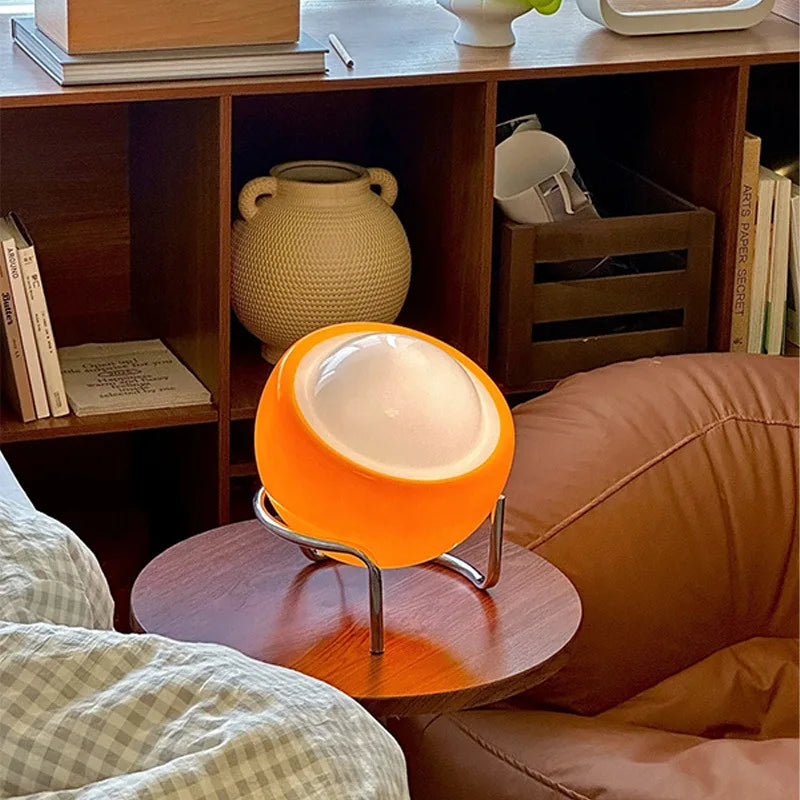 Sputnik Bi-Color Glass Globe Table Lamp