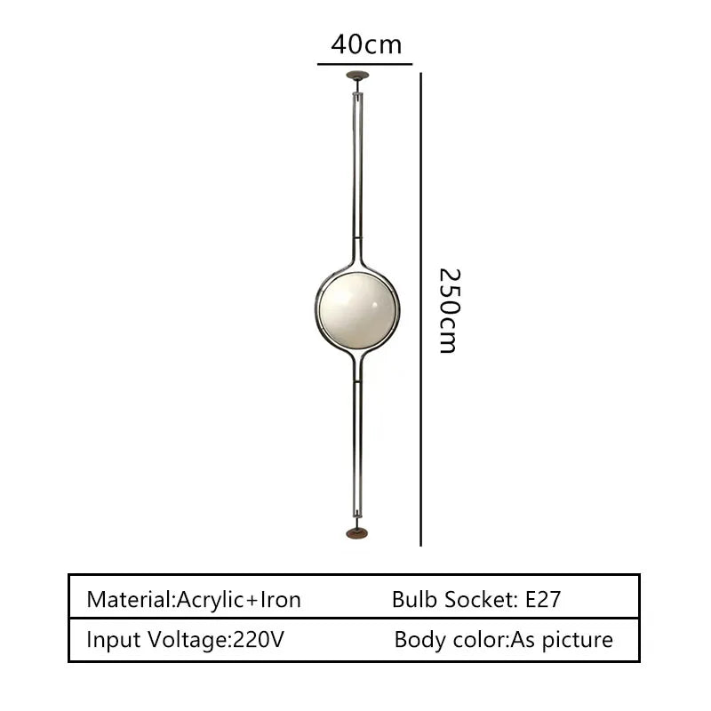 Henri Delord Floor-to-Ceiling Lamp