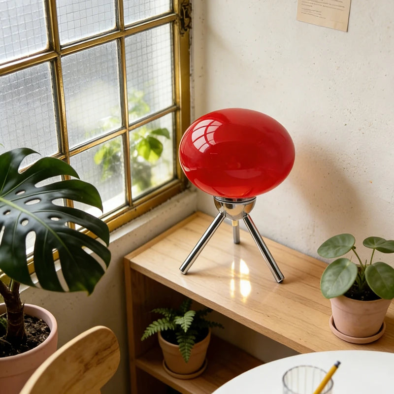 The Orbit Mushroom Lamp