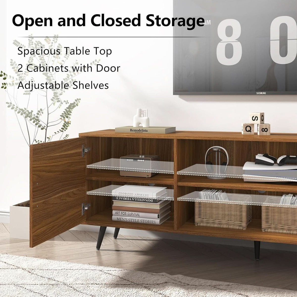 The Hudson TV Stand - 70 Inch